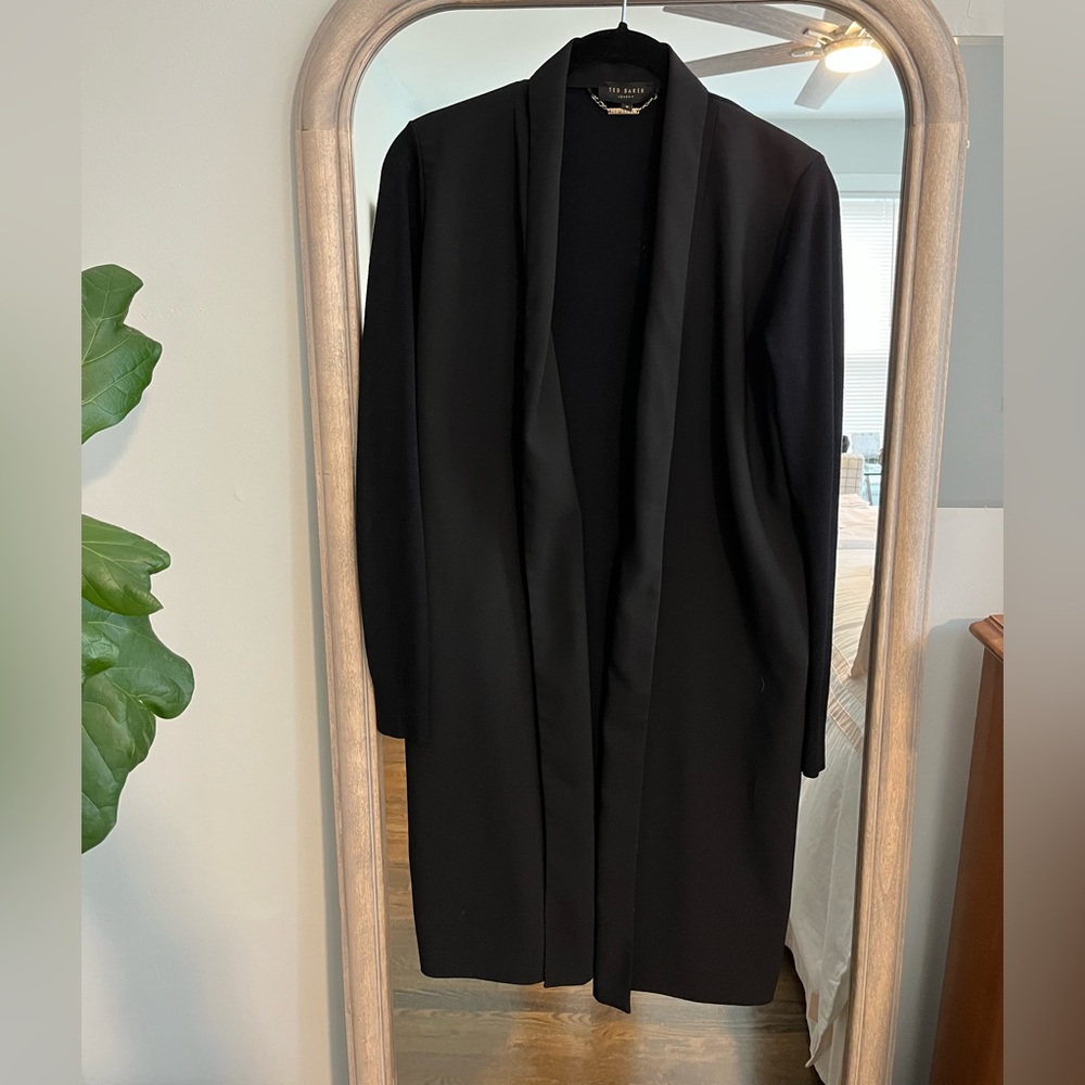 TED BAKER | Long Black Cardigan